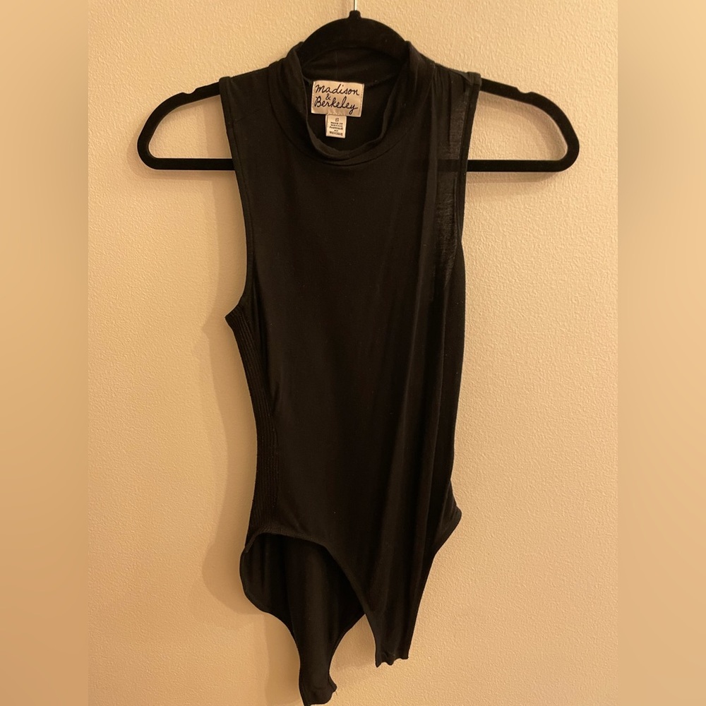 Madison and Berkeley black bodysuit